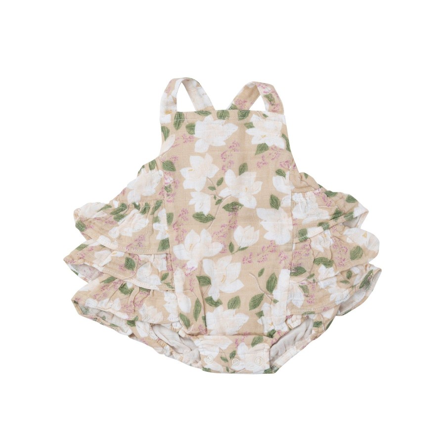 Clothing Angel Dear | Ruffle Sunsuit-Magnolias