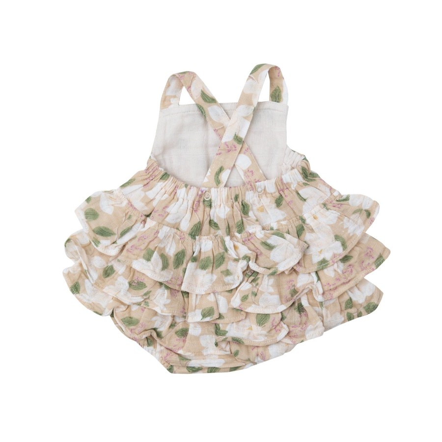 Clothing Angel Dear | Ruffle Sunsuit-Magnolias