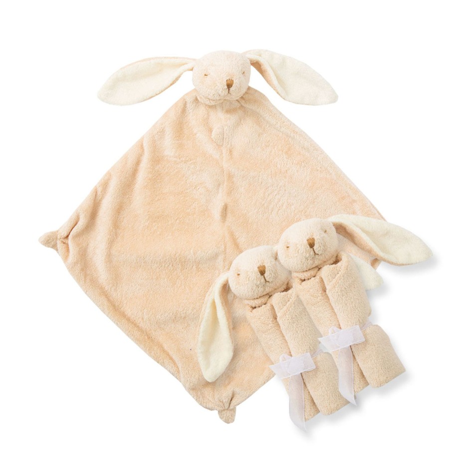 Blankies & Lovies Angel Dear | Pair And A Spare-Beige Bunny