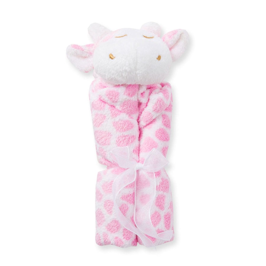 Blankies & Lovies Angel Dear | Lovie Blankie-Giraffe Pink