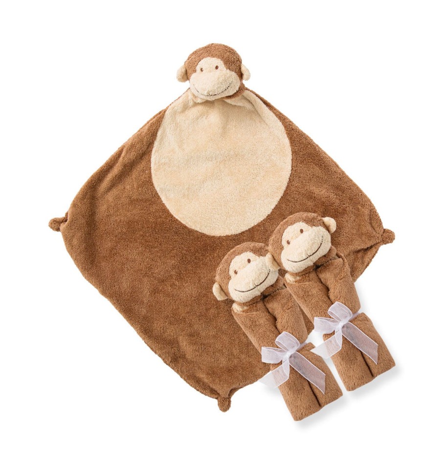 Blankies & Lovies Angel Dear | Pair And A Spare-Monkey