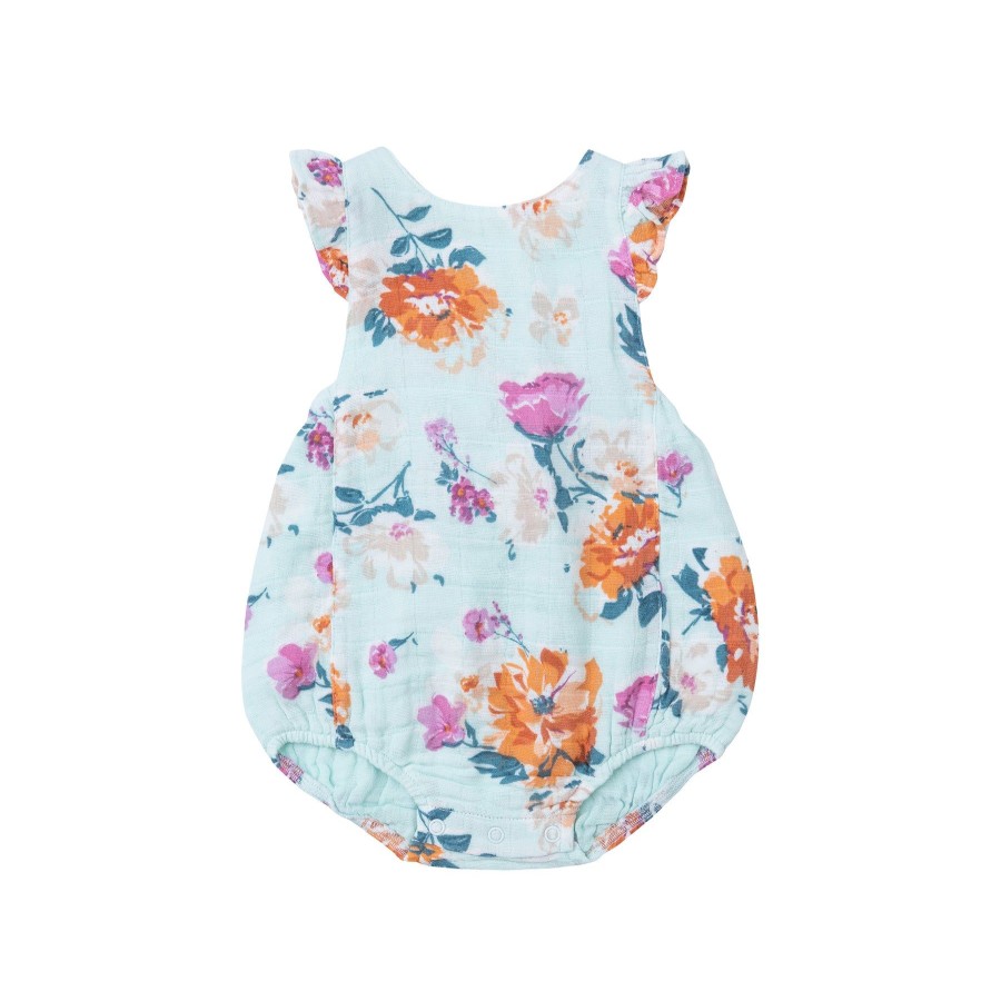 Clothing Angel Dear | Sunsuit-Soft Petals Floral