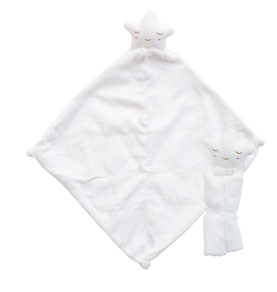 Blankies & Lovies Angel Dear | Cuddle Twins-White Star