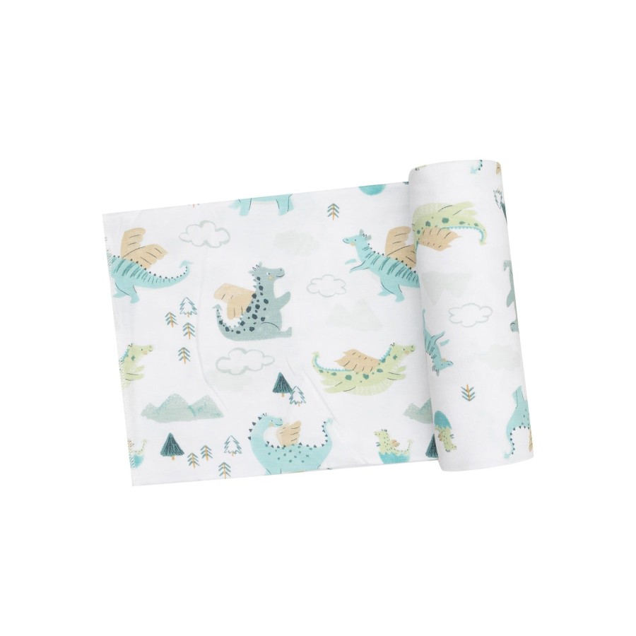 Accessories Angel Dear | Swaddle Blanket-Dragons