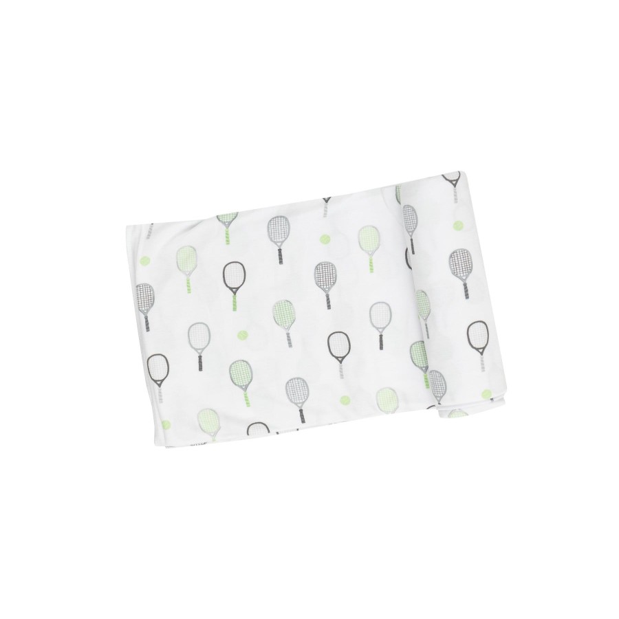 Accessories Angel Dear | Swaddle Blanket-Tennis Green