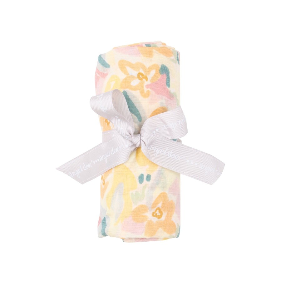 Accessories Angel Dear | Swaddle Blanket-Paris Bouquet