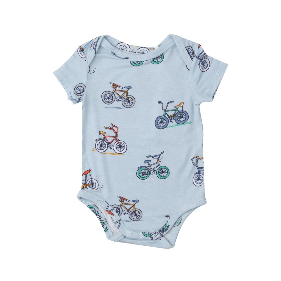 Clothing Angel Dear | Bodysuit-Bikes Blue