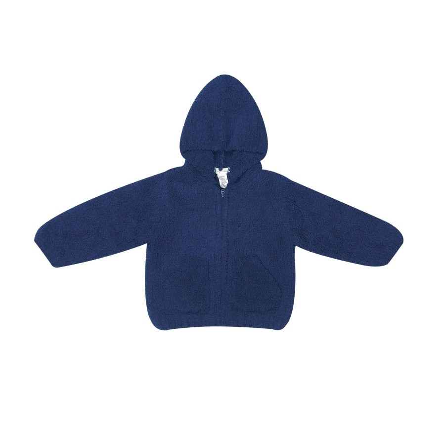 Outerwear Angel Dear | Chenille Hoodie-Navy