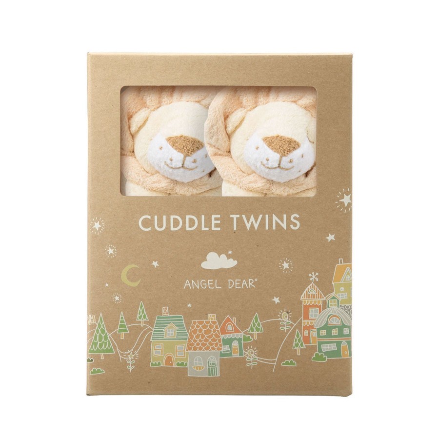 Blankies & Lovies Angel Dear | Cuddle Twins-Lion