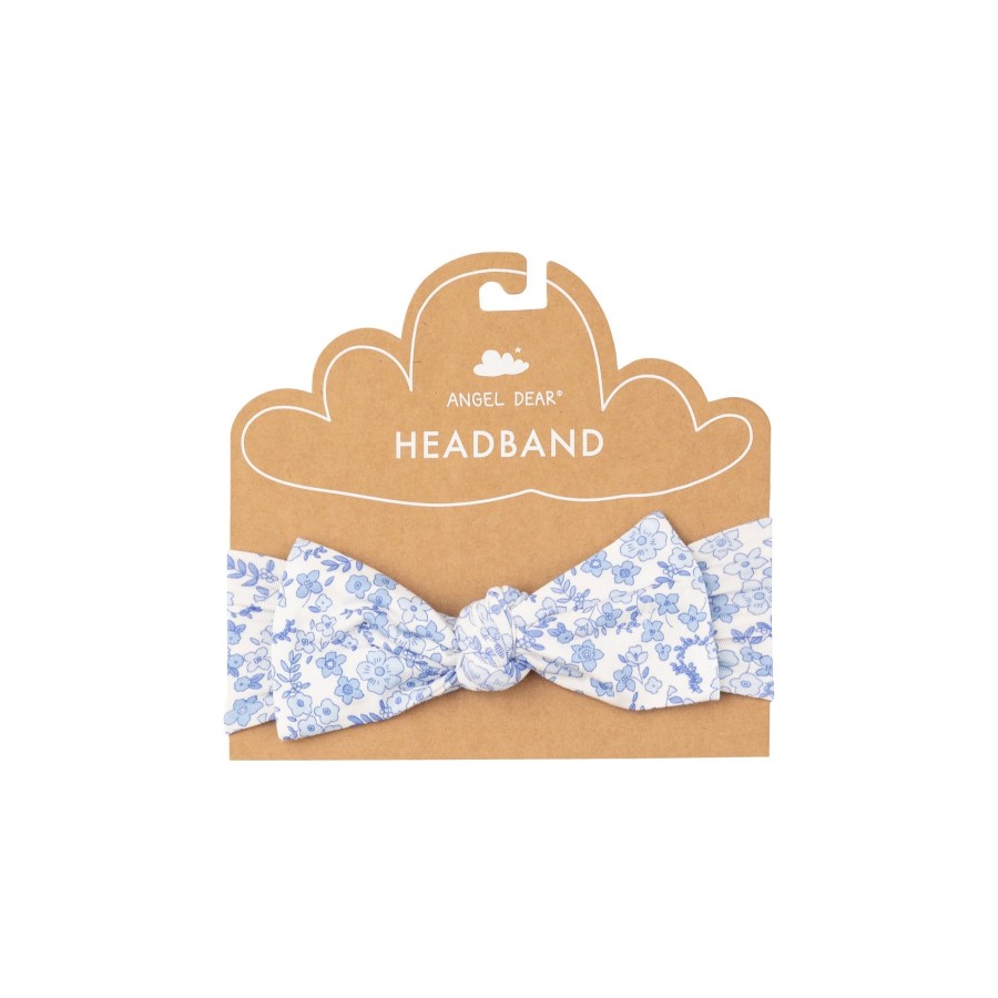 Accessories Angel Dear | Headband-Blue Calico Floral