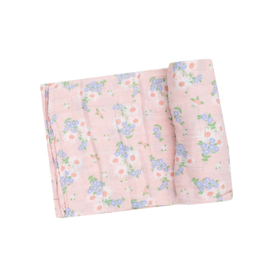 Accessories Angel Dear | Swaddle Blanket-Gathering Daisies