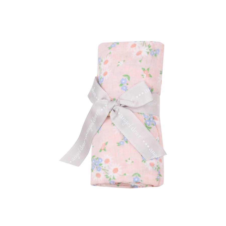 Accessories Angel Dear | Swaddle Blanket-Gathering Daisies