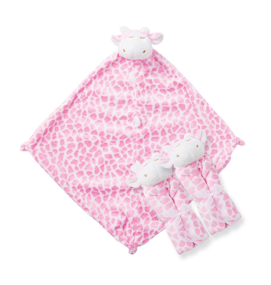 Blankies & Lovies Angel Dear | Pair And A Spare-Pink Giraffe