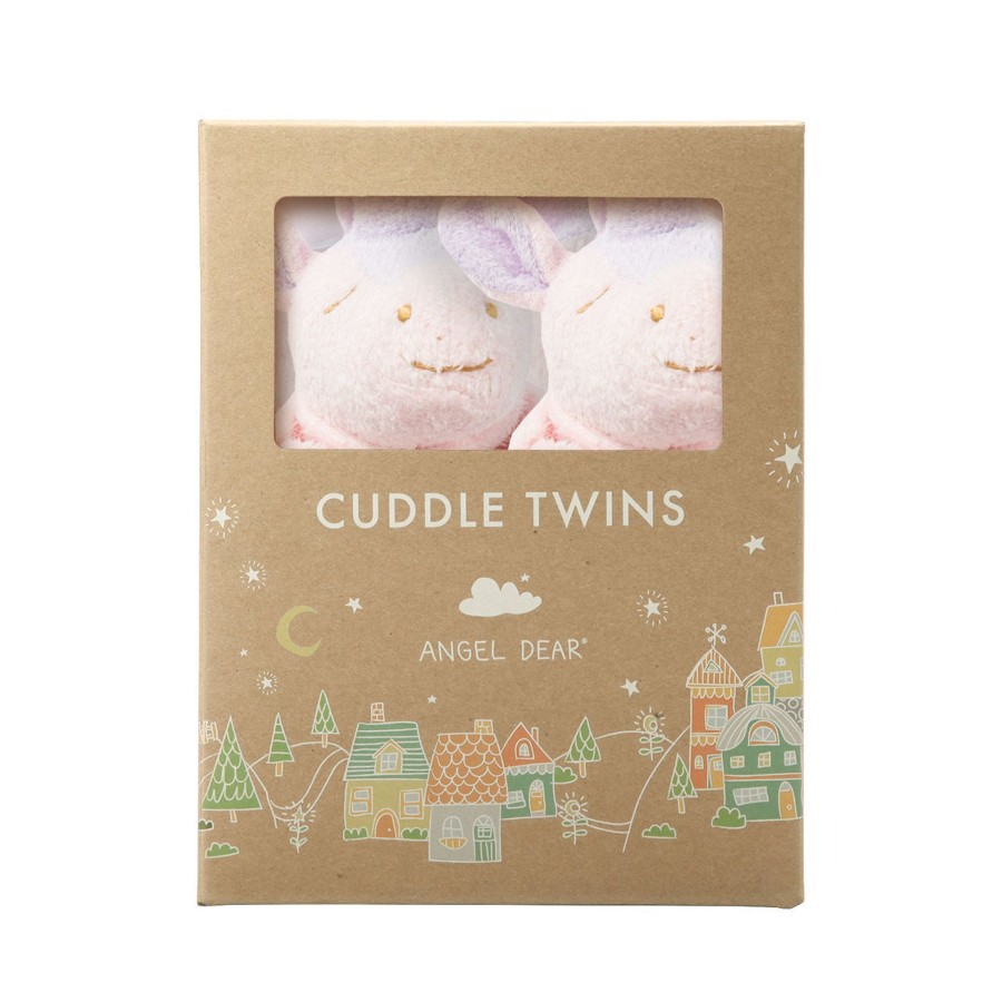 Blankies & Lovies Angel Dear | Cuddle Twins-Unicorn Pink