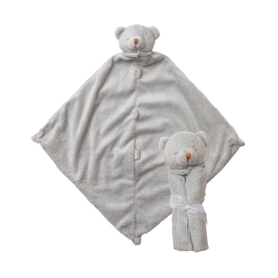 Blankies & Lovies Angel Dear | Cuddle Twins-Grey Bear