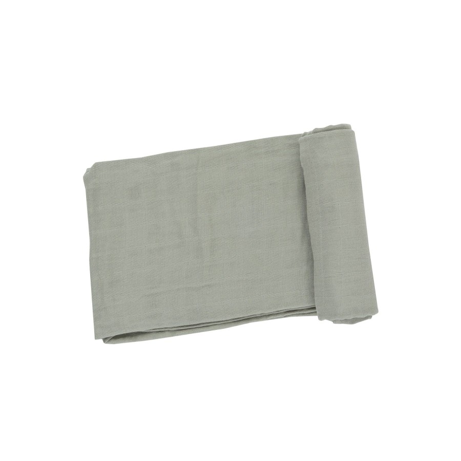 Accessories Angel Dear | Swaddle Blanket-Desert Sage Solid Muslin