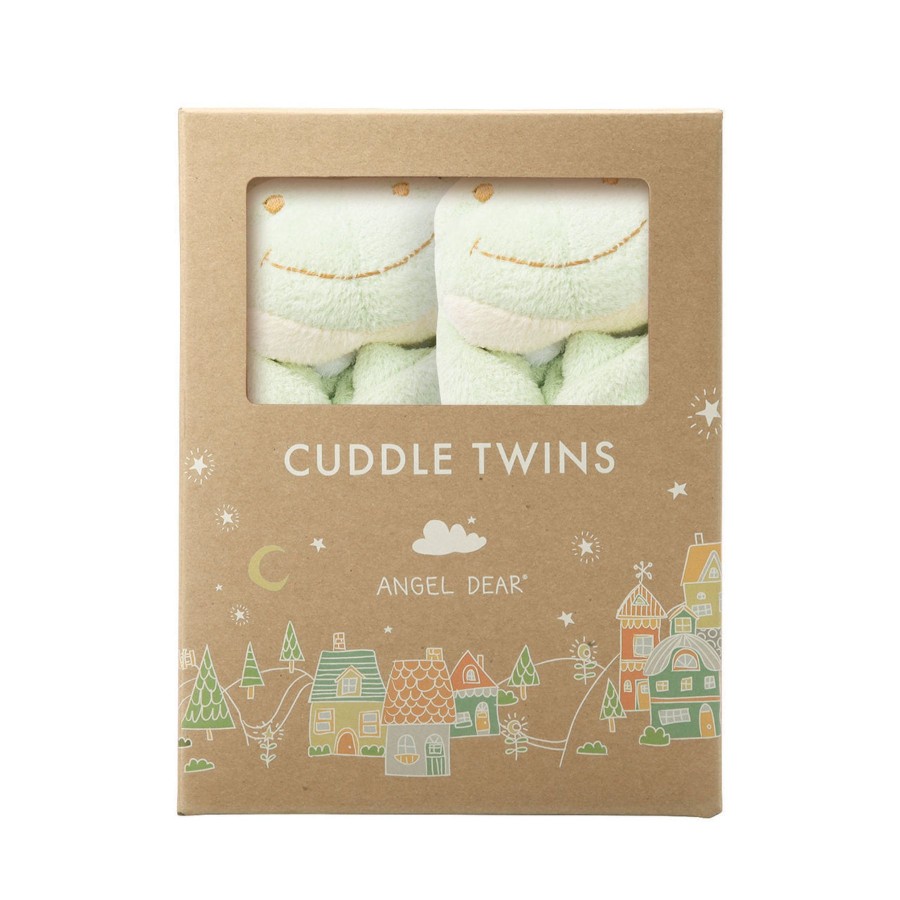 Blankies & Lovies Angel Dear | Cuddle Twins-Frog