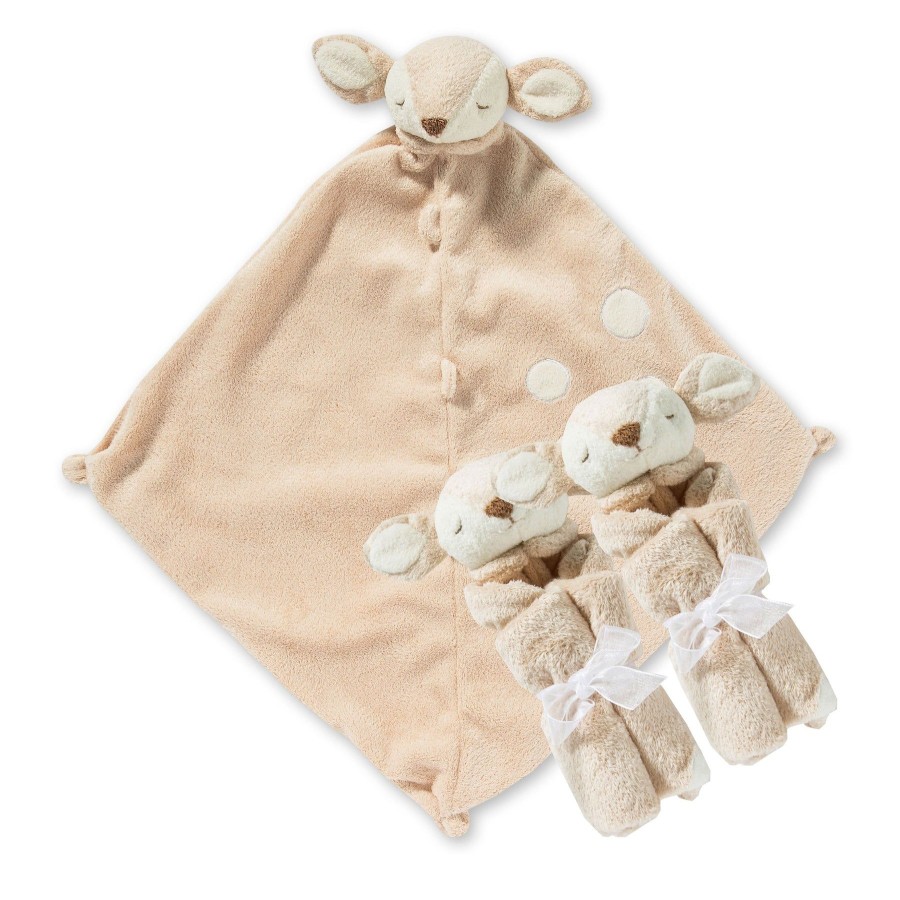 Blankies & Lovies Angel Dear | Pair And A Spare-Fawn