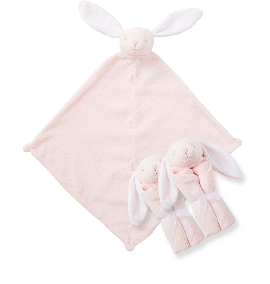 Blankies & Lovies Angel Dear | Pair And A Spare-Pink Bunny