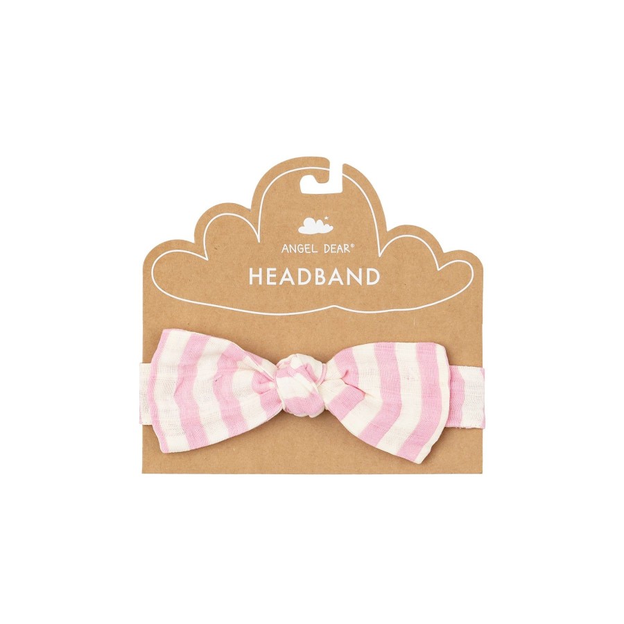 Accessories Angel Dear | Headband-Pink Stripe