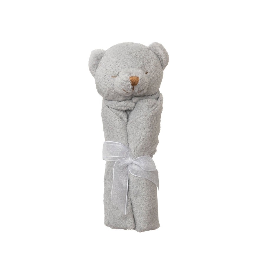 Blankies & Lovies Angel Dear | Lovie Blankie-Grey Bear