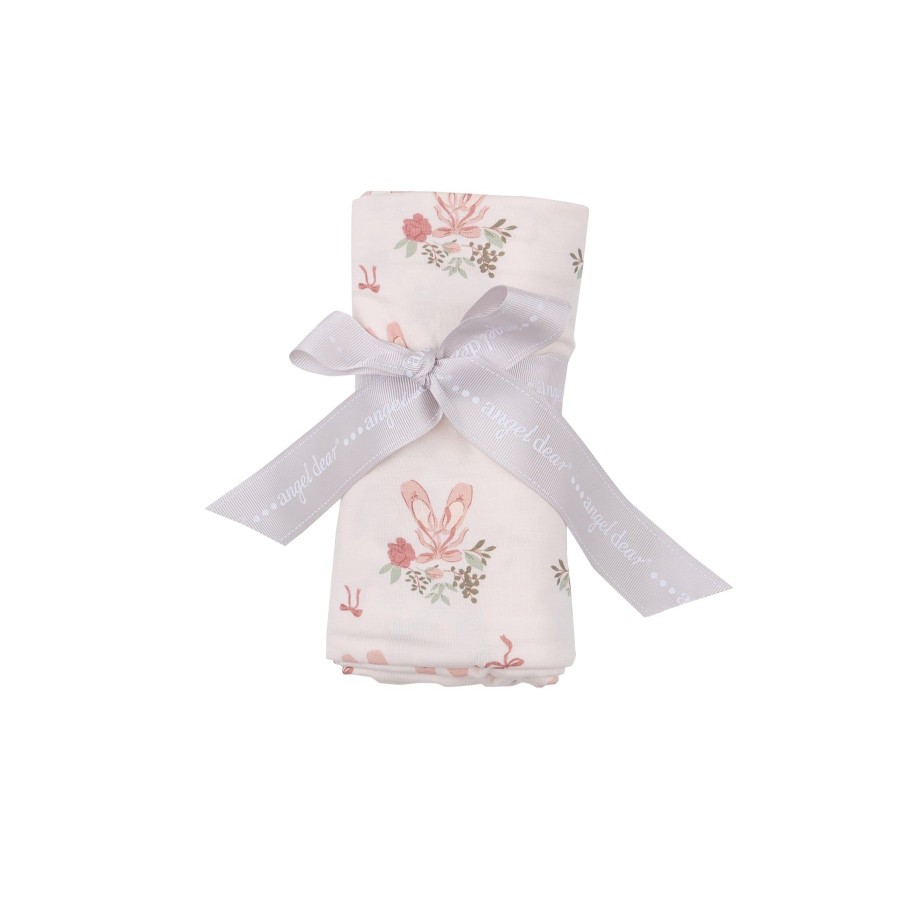 Accessories Angel Dear | Swaddle Blanket-Ballet Shoes