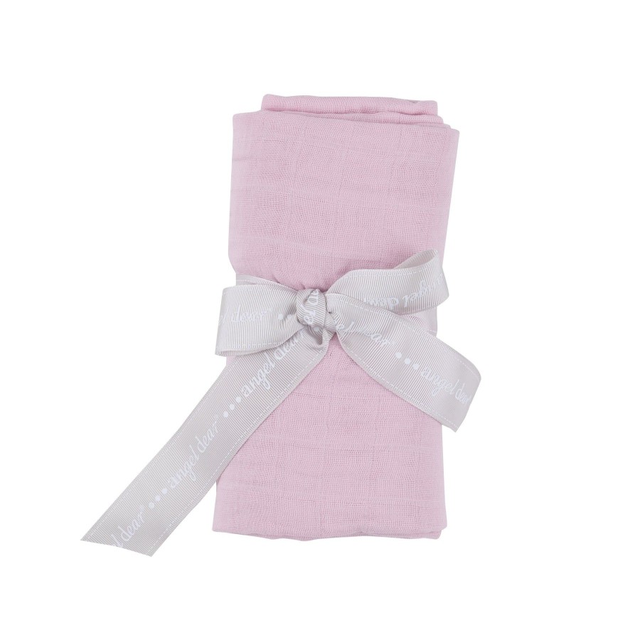 Accessories Angel Dear | Swaddle Blanket-Ballet Solid Muslin