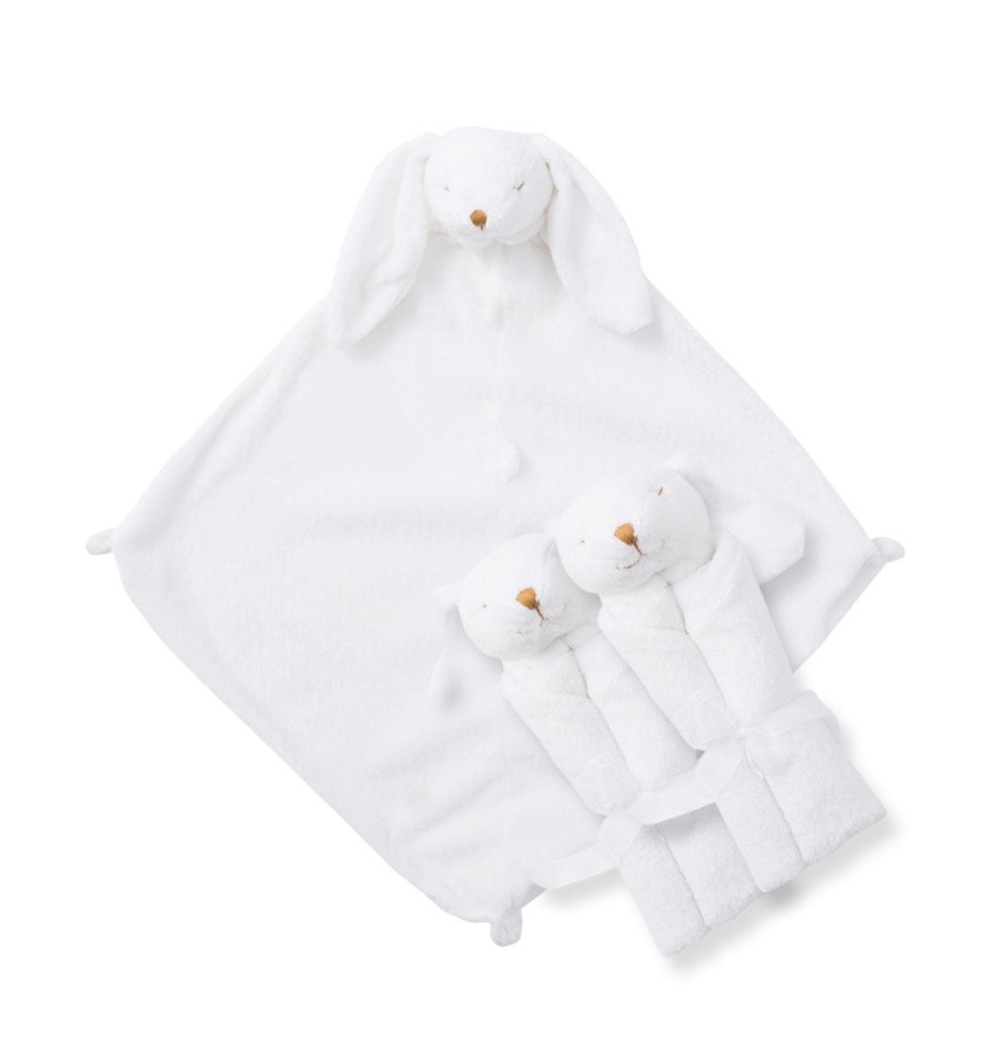 Blankies & Lovies Angel Dear | Pair And A Spare-White Bunny