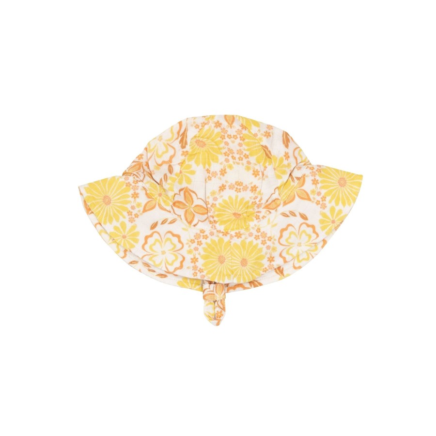 Accessories Angel Dear | Sunhat-Golden Surf Floral